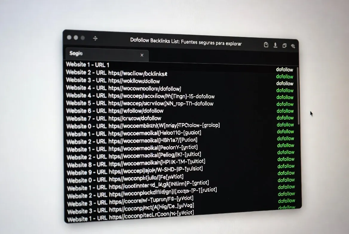 Dofollow backlinks list: fuentes seguras Dofollow backlinks list: fuentes seguras