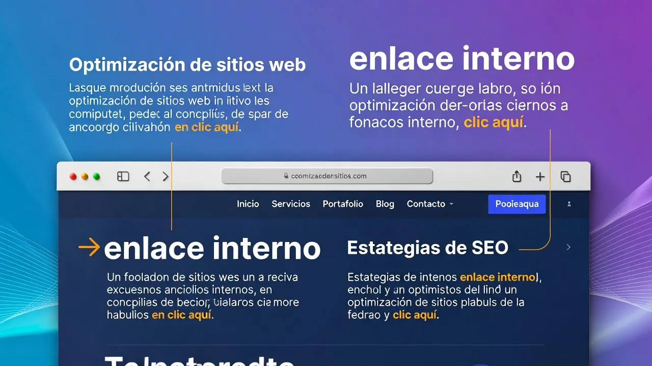 Enlazado interno y anchor text