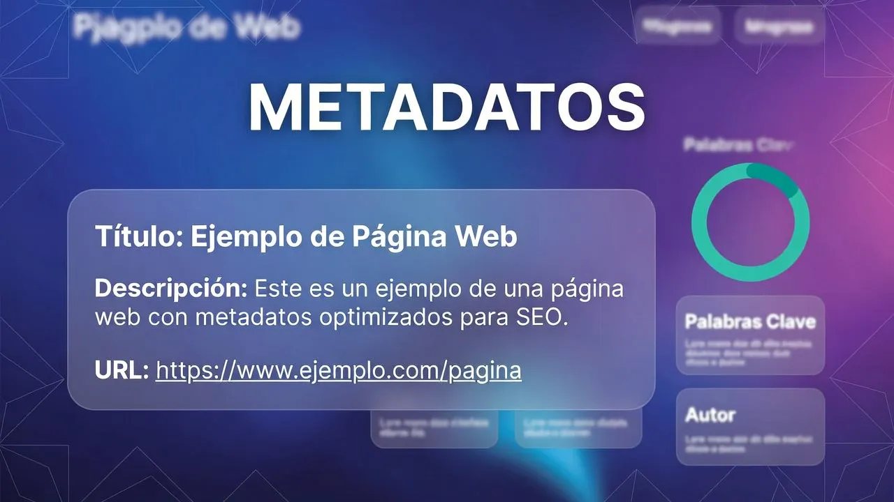 Metadatos que Google lee
