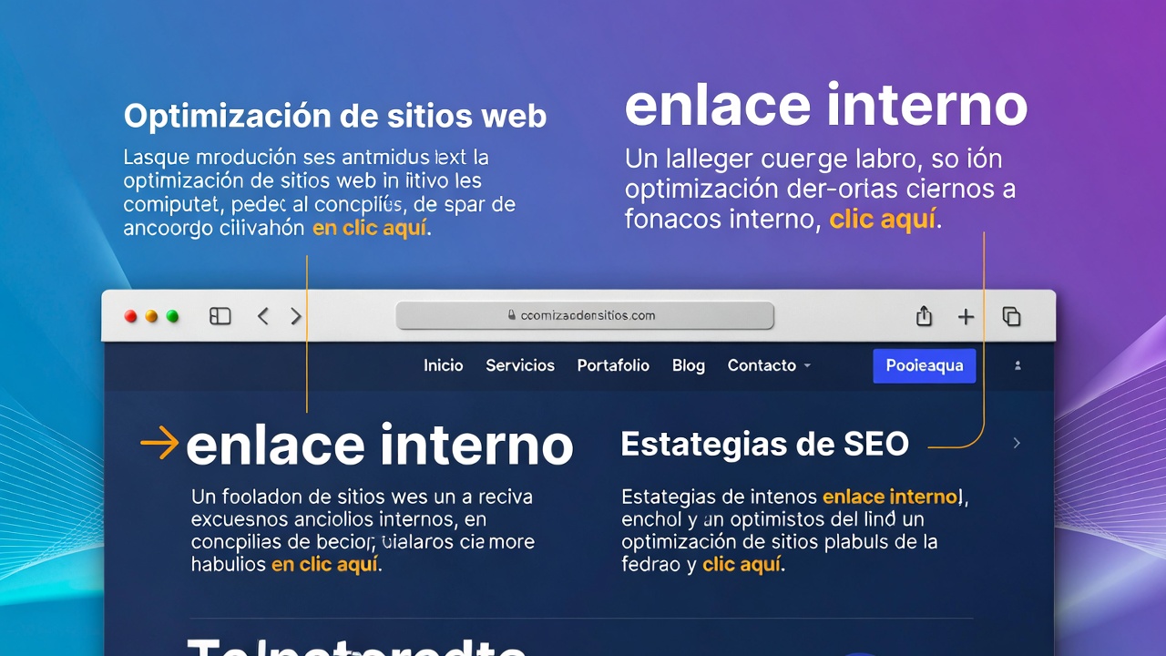Enlazado interno y anchor text