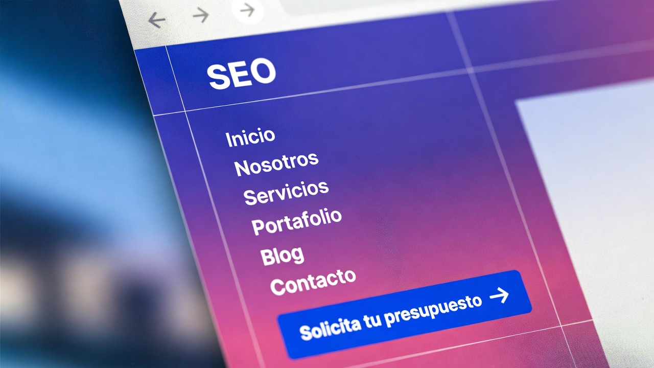 Menú de navegación y su impacto en el diseño web SEO