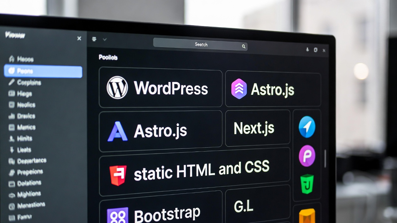 Tecnologías para construir tu diseño web SEO moderno