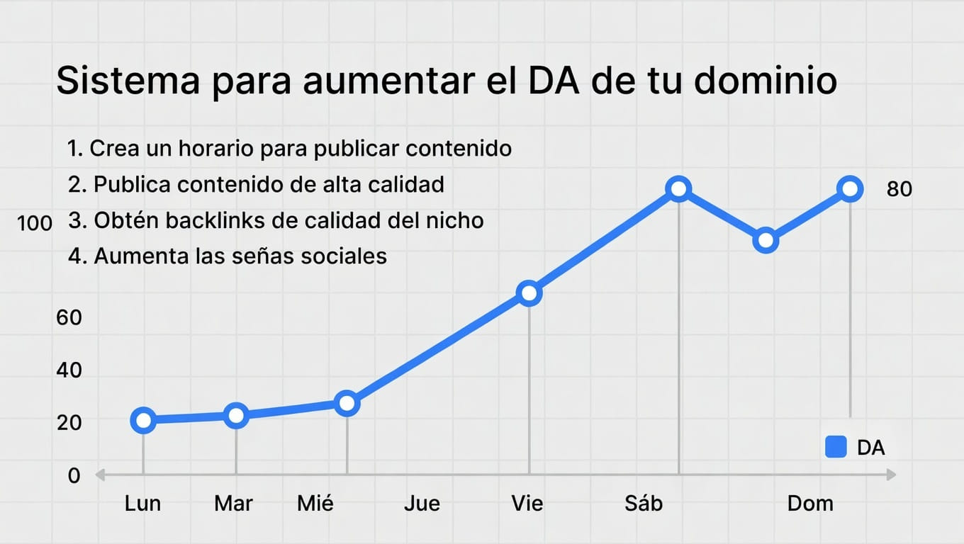 Tu sistema paso a paso para aumentar DA